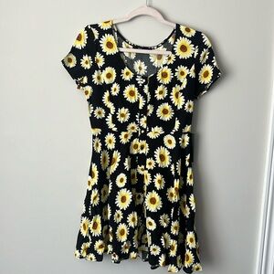 FOREVER 21 SUNFLOWER DRESS